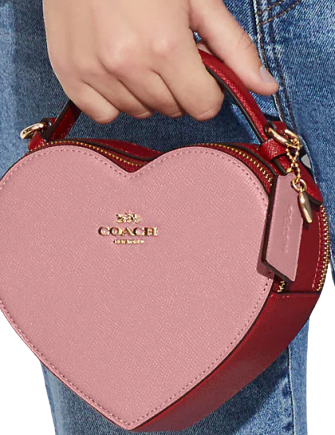 Coach Heart Crossbody In Colorblock | Brixton Baker