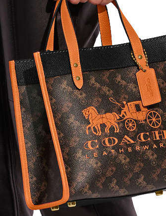 Coach Horse and Carriage Field Tote 22 | Brixton Baker