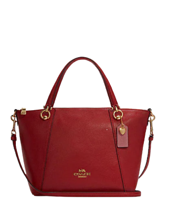 Coach Kacey Satchel In Colorblock With Heart Charm | Brixton Baker