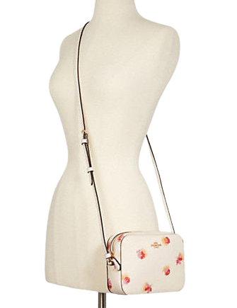 Coach Mini Camera Bag With Pop Floral Print