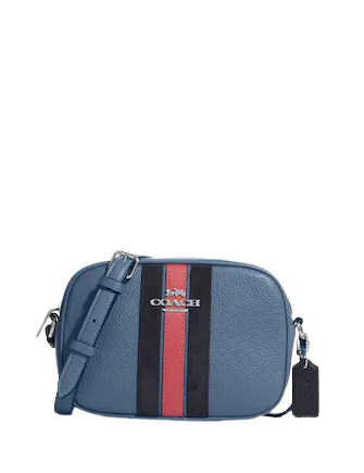 Coach Mini Jamie Camera Bag With Varsity Stripe | Brixton Baker