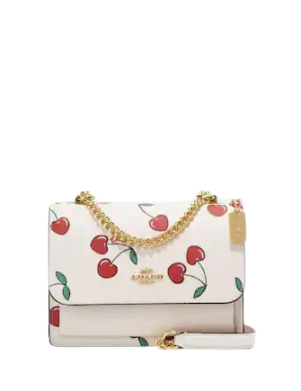 Coach Mini Klare Crossbody With Heart Cherry Print | Brixton Baker