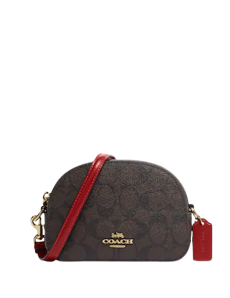 Coach Mini Serena Crossbody In Signature Canvas | Brixton Baker