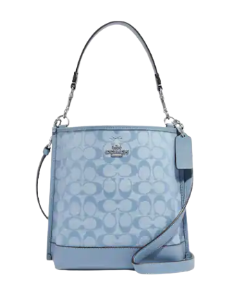 Coach Mollie Bucket Bag 22 In Signature Chambray | Brixton Baker