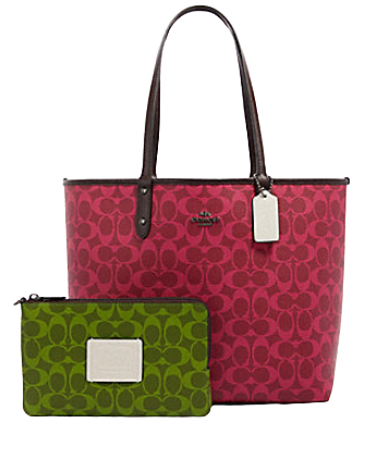 coach city blocks rectangle bag 18