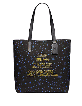 Coach Star Wars X Tote With Starry Print and Scroll Print | Brixton Baker