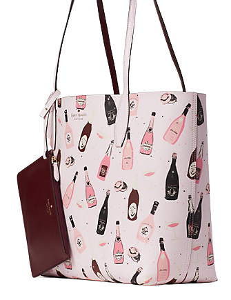 Arch Champagne Large Reversible Tote Kate Spade New York |  