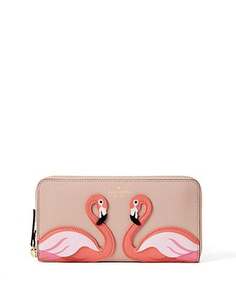 Kate Spade New York By The Pool Flamingo Lacey Wallet | Brixton Baker