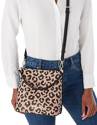 Kate Spade New York Darcy Graphic Leopard Small Bucket | Brixton Baker