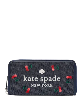 Kate Spade New York Ella Large Cherry Continental Wallet | Brixton Baker