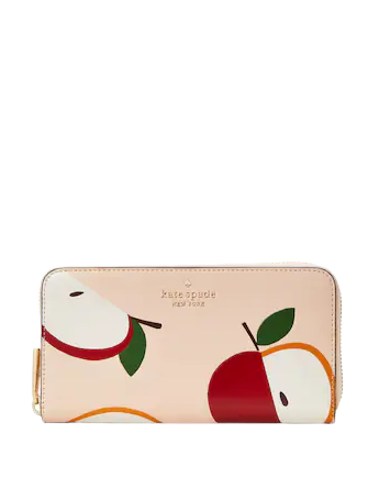 Kate Spade New York Honeycrisp Red Apple Continental Wallet | Brixton Baker