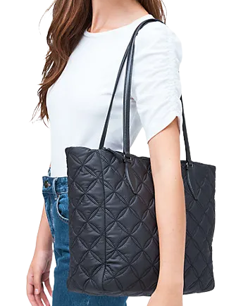 Arriba 74+ imagen kate spade jae quilted large tote