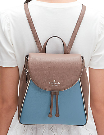 Kate Spade New York Leila Colorblock Medium Flap Backpack | Brixton Baker