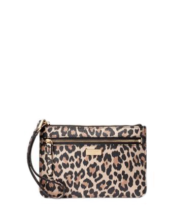 Kate Spade New York Shore Street Tinie Leopard Wristlet | Brixton Baker