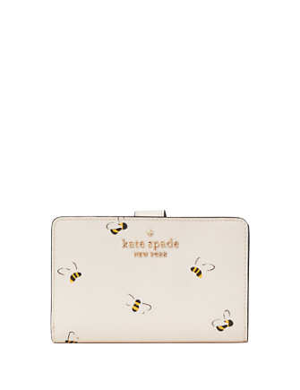 Kate Spade New York Staci Bee Medium Compact Bifold Wallet | Brixton Baker
