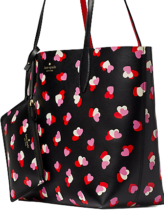 Kate Spade New York Valentines Day Flutter Hearts Large Reversible Tote |  Brixton Baker