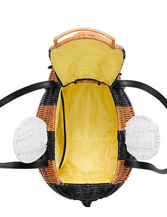 Kate Spade New York Down the Rabbit Hole Wicker Bee Handbag | Brixton Baker