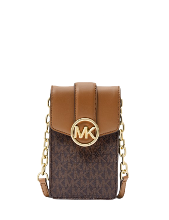 Michael Michael Kors Carmen Small Logo Smartphone Crossbody Bag ...