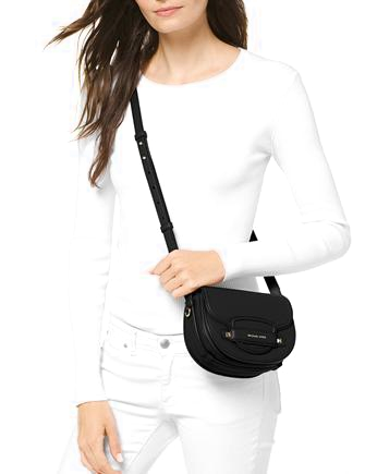 michael kors cary saddle crossbody