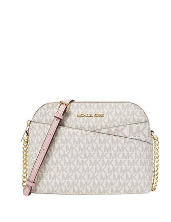 Michael Michael Kors Jet Set Travel Medium Logo Dome Crossbody Bag |  Brixton Baker