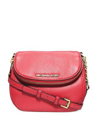 Michael Michael Kors Bedford Pebble Leather Flap Front Crossbody | Brixton  Baker