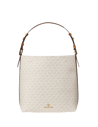 Michael Michael Kors Signature Lucy Medium Hobo Shoulder Bag | Brixton Baker