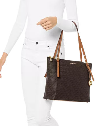 Michael Michael Kors Signature Voyager Large East West Top Zip Tote |  Brixton Baker