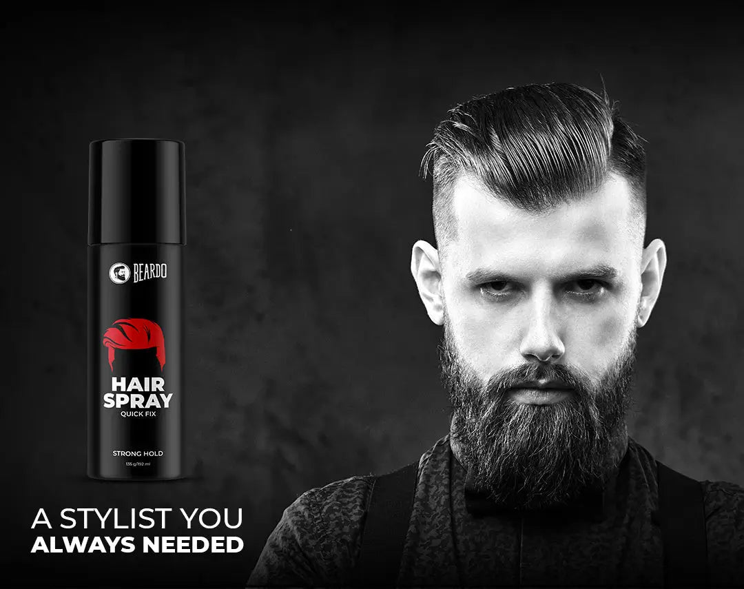 Beardo Strong Hold Hair Spray For Men pack of 3, हेयर स्प्रे - Panchal ...