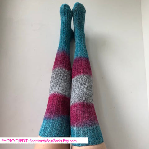 Trans Pride Long Socks