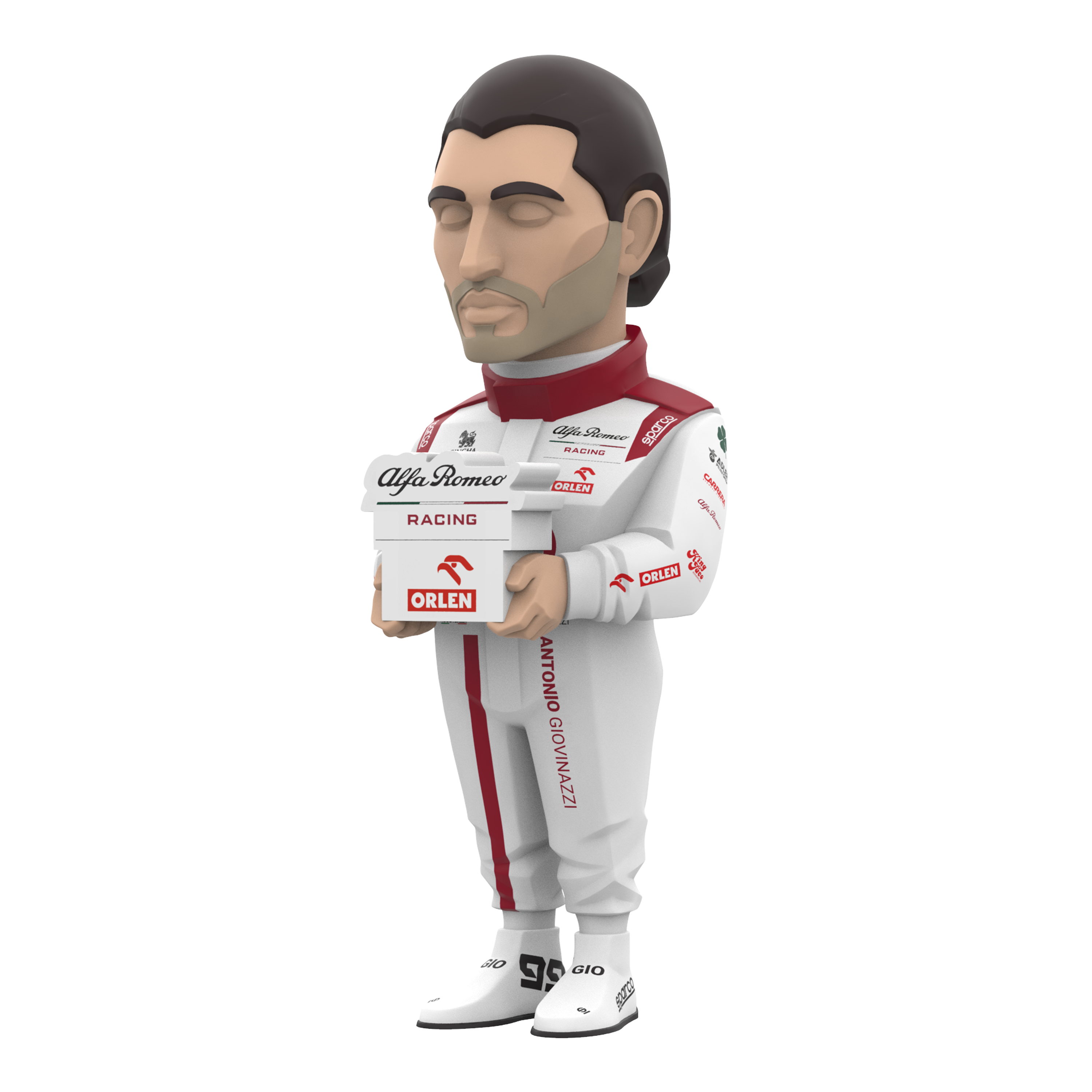 Mighty Jaxx Figurine de collection Formula One 2021 Charles Leclerc  (Ferrari)