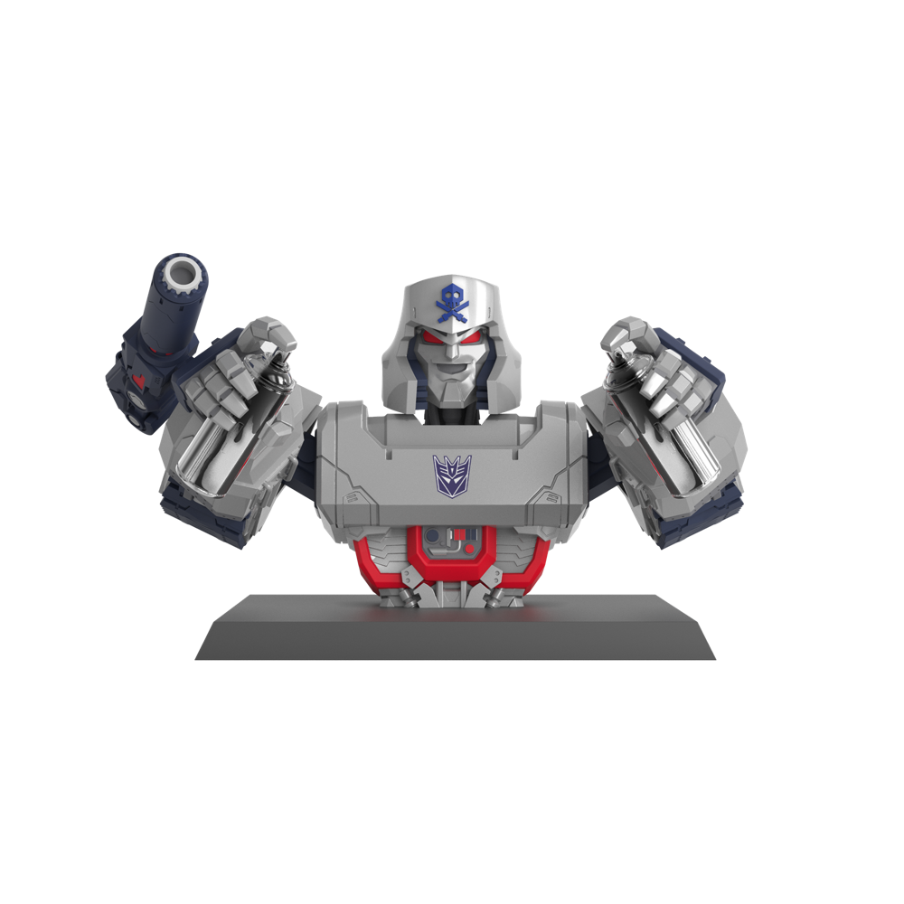 transformers animated megatron head