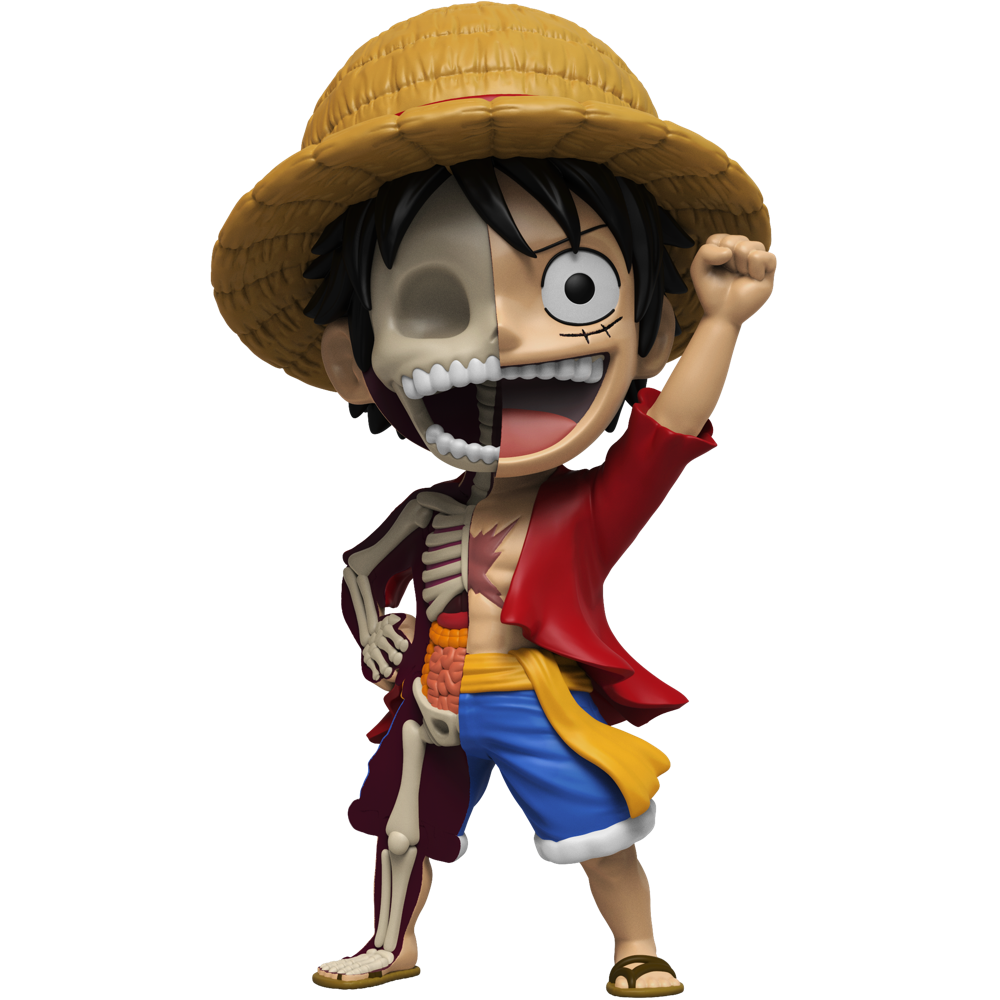 Mighty Jaxx One Piece Xxray Plus Monster Point Figure Merchandise