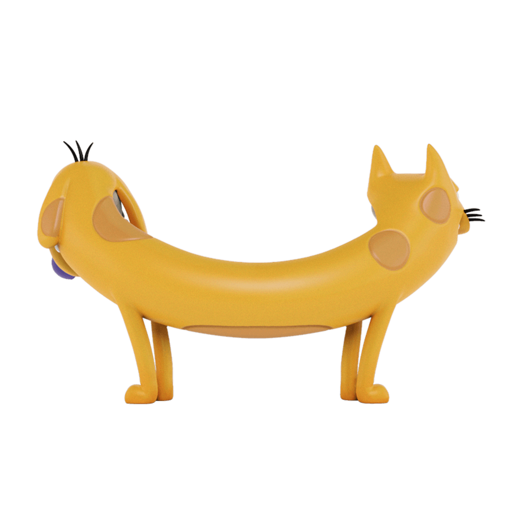 Mighty Jaxx Shows Off CatDog XXRay Plus Figure