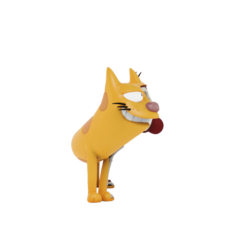 Mighty Jaxx Shows Off CatDog XXRay Plus Figure