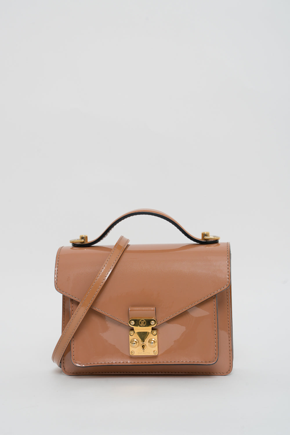 Louis Vuitton - Amarante Vernis Leather Monceau BB Bag