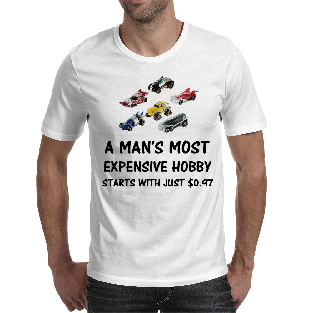 A MAN'S MOST EXPENSIVE HOBBY Mens T-Shirt | eBay