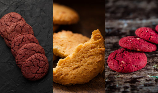 Crispy Velvet Cookies