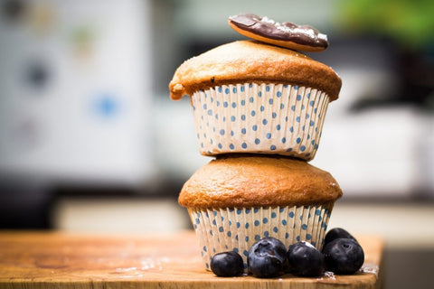 Stacked muffins