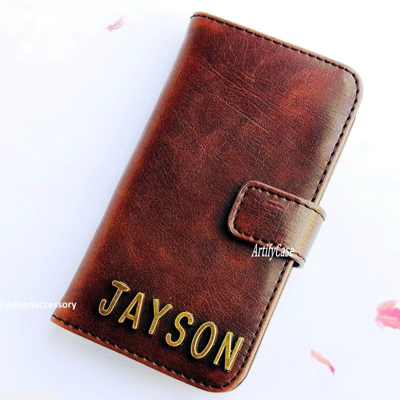name iPhone 6 case,leather iPhone 5s wallet Samsung Note 3 cover,nexus 5 pouch – ArtifyCase
