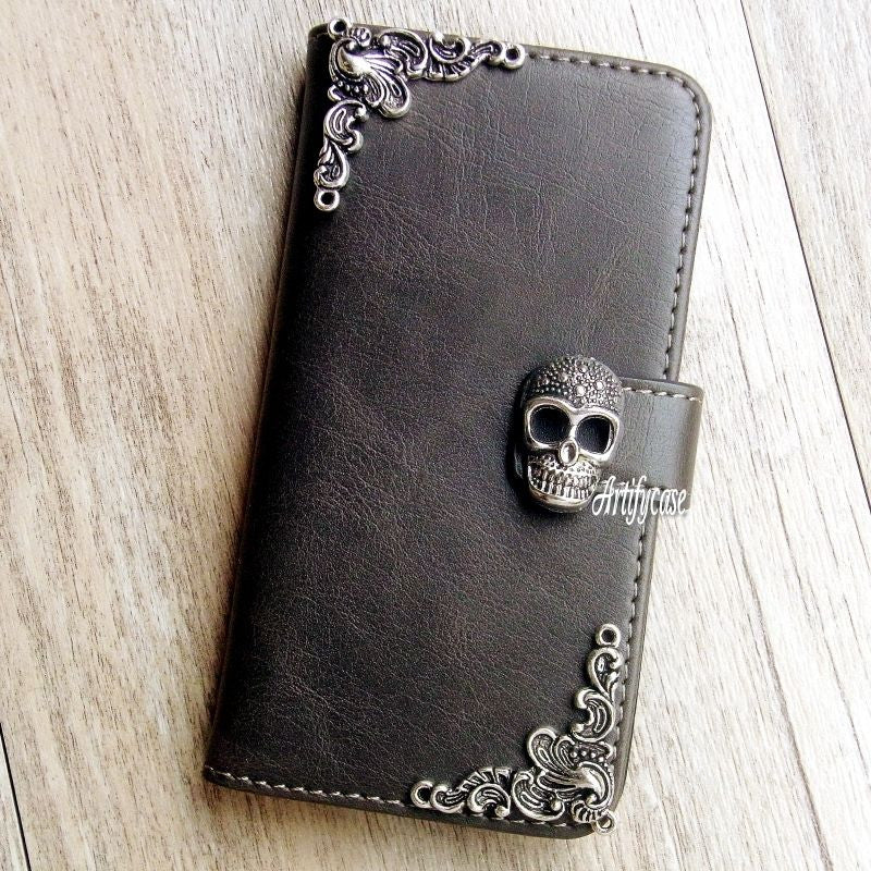 Alfabet Proficiat Gastvrijheid Skull iPhone 6 plus case,gothic samsung S6 case,LG X power card case,Huawei  P9 stand case – ArtifyCase