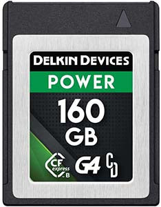 Delkin Devices 160GB POWER G4 CFexpress Type B Memory Card