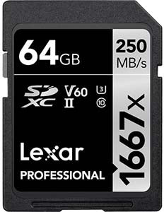 Lexar Professional 1667X SDXC UHS-II (64GB)