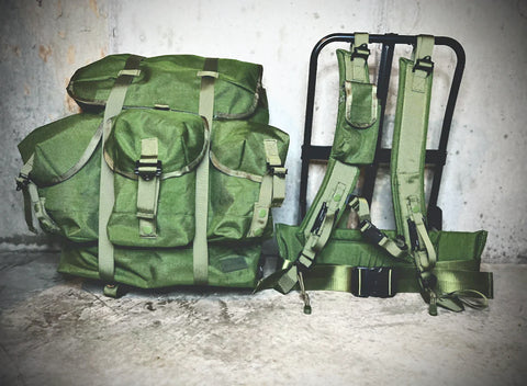 External Frame Ruck - ALICE Style Military Ruck