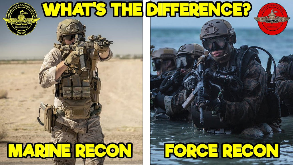 Recon vs. Force Recon Image