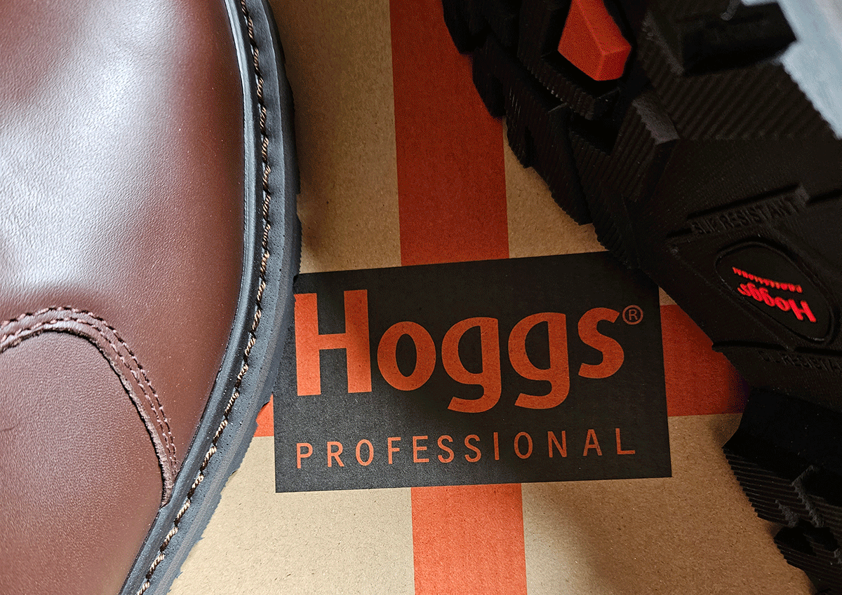 Goodyear Welt Construction with Hoggs of Fife Leather Boots