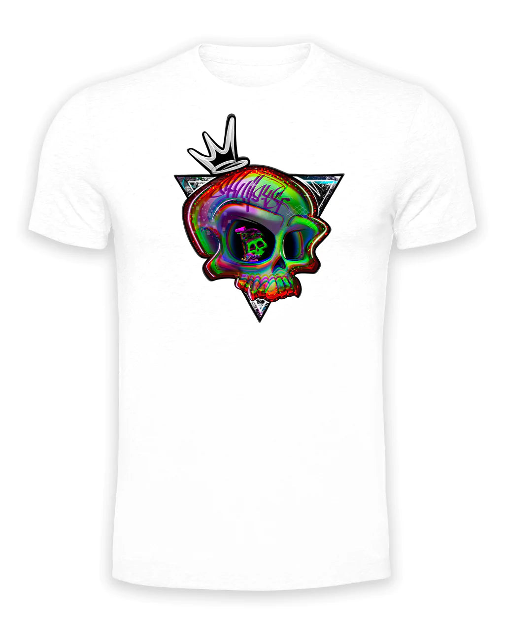 Skullsy Skull T-shirt / Mental Health Awareness – Unsubtle Skulls