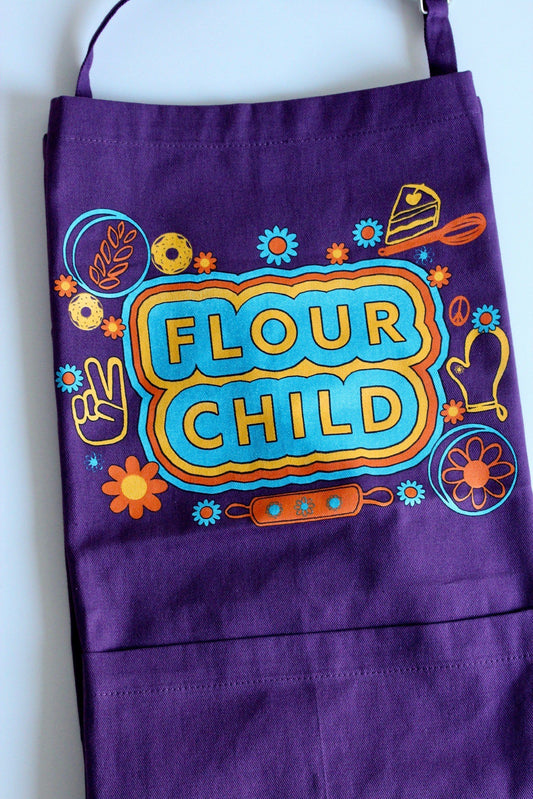 Flour Child Tea Towel, kitchen towels, flower child