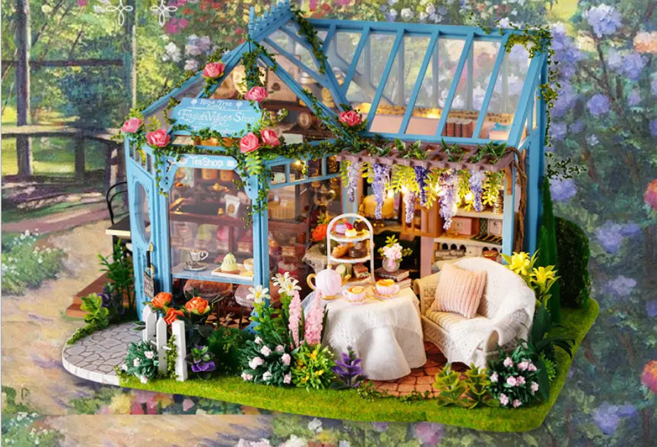 Dollhouse Rose’s Tea Garden