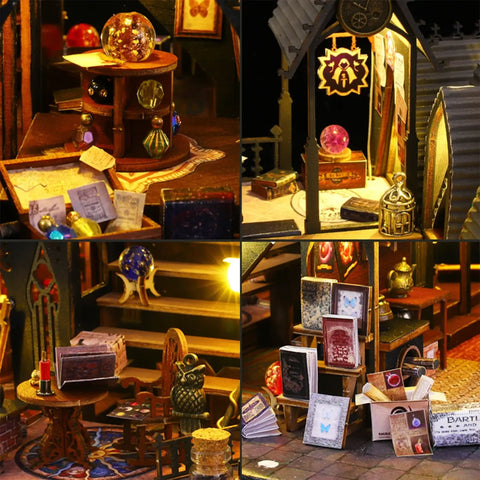 Maison de poupée en bois Magic Universe