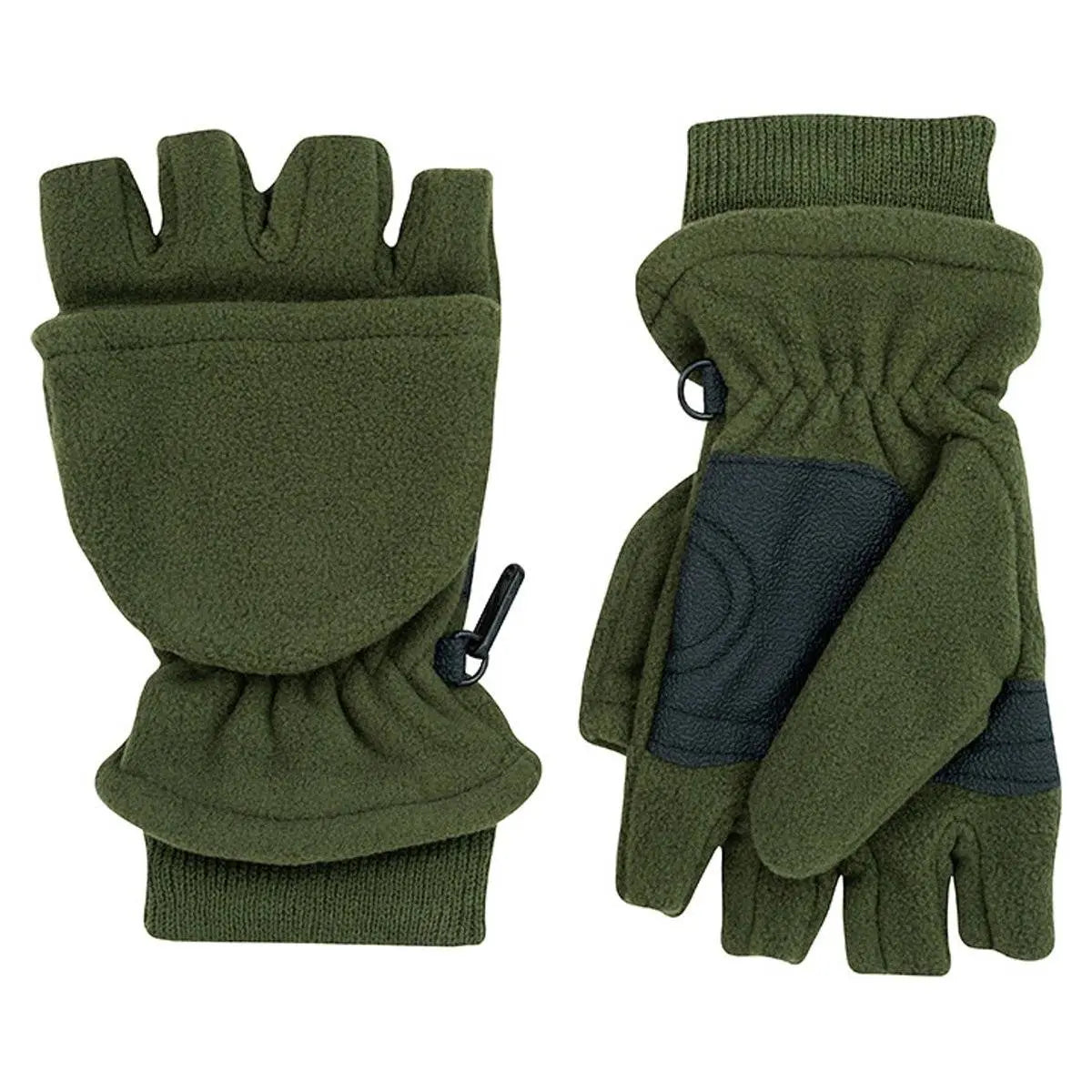 Jack Pyke Fleece Fingerless Shooters Mitt - John Bull Clothing